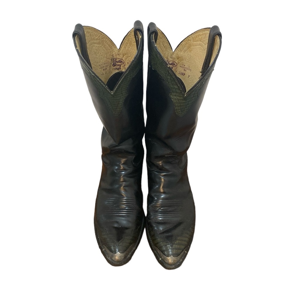 Justin Men's Cowboy Western Boots,‎ Size 10
